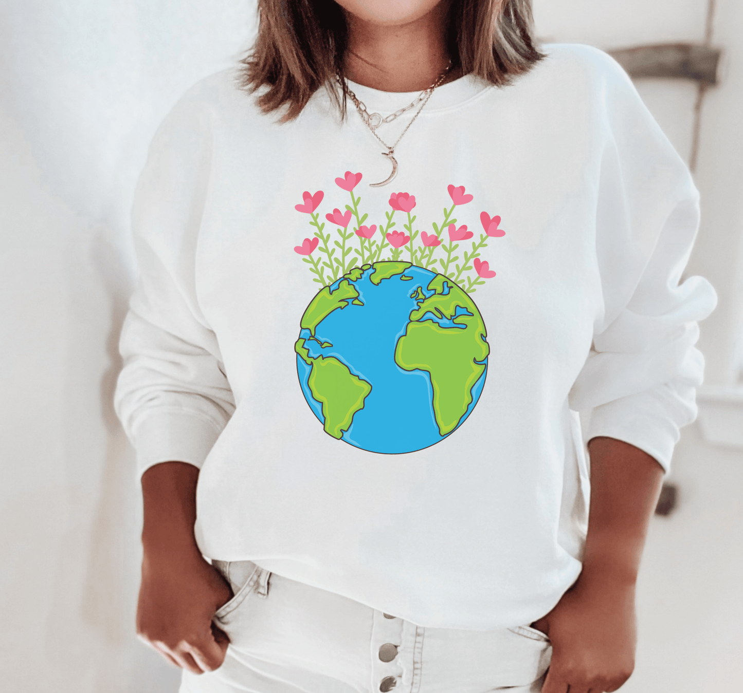 Earth Crewneck - BentleyBlueCo