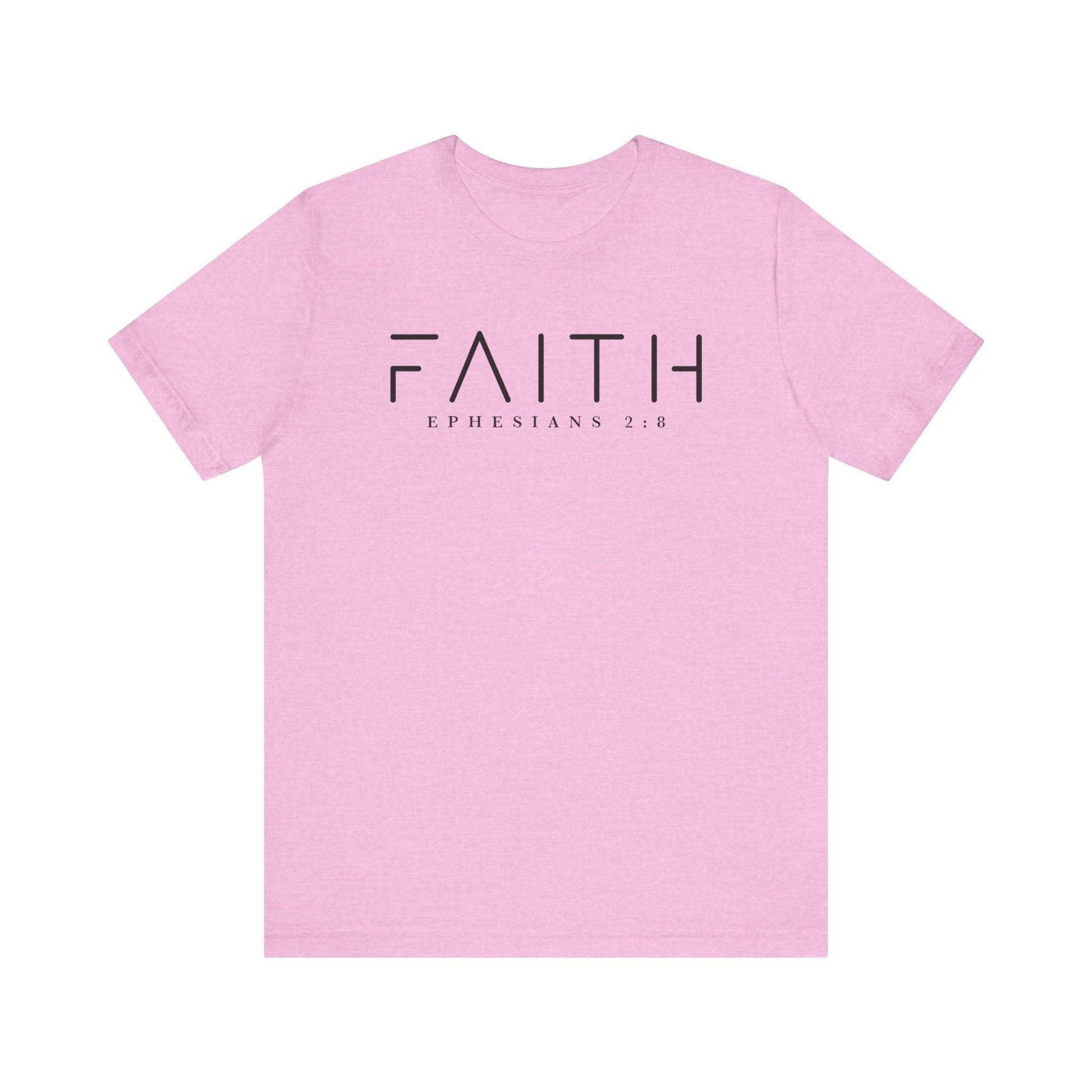 Faith Ephesians 2:8 T-Shirt - BentleyBlueCo