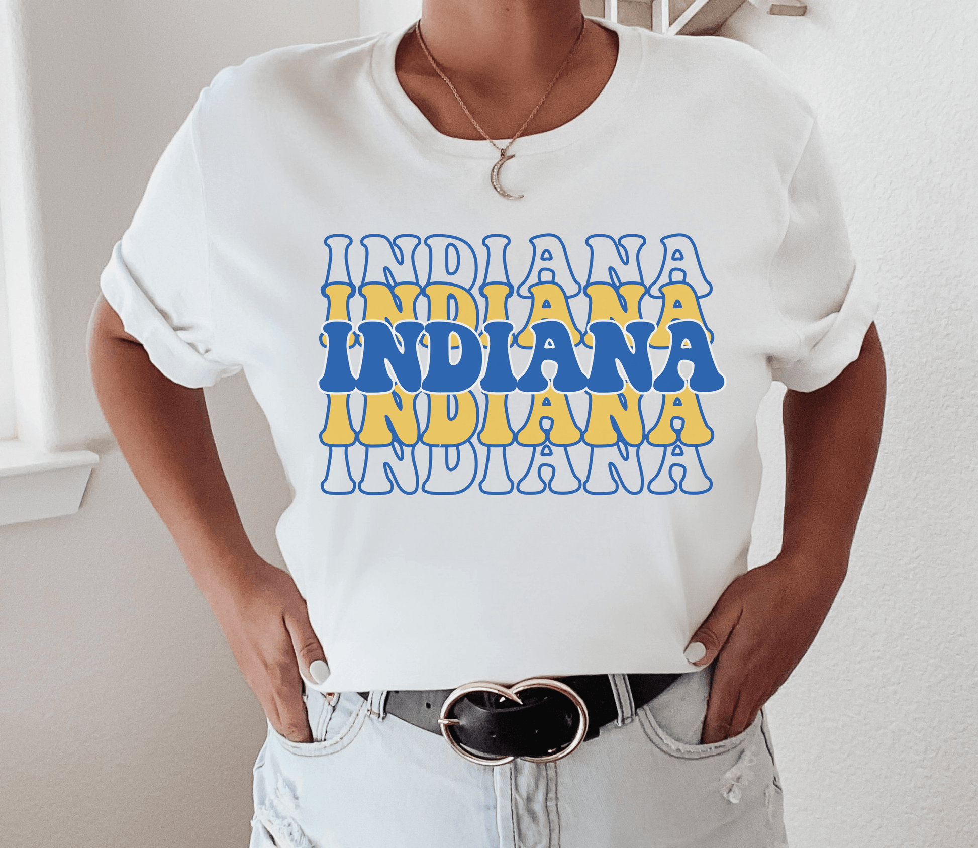 Home State Indiana Shirt - BentleyBlueCo