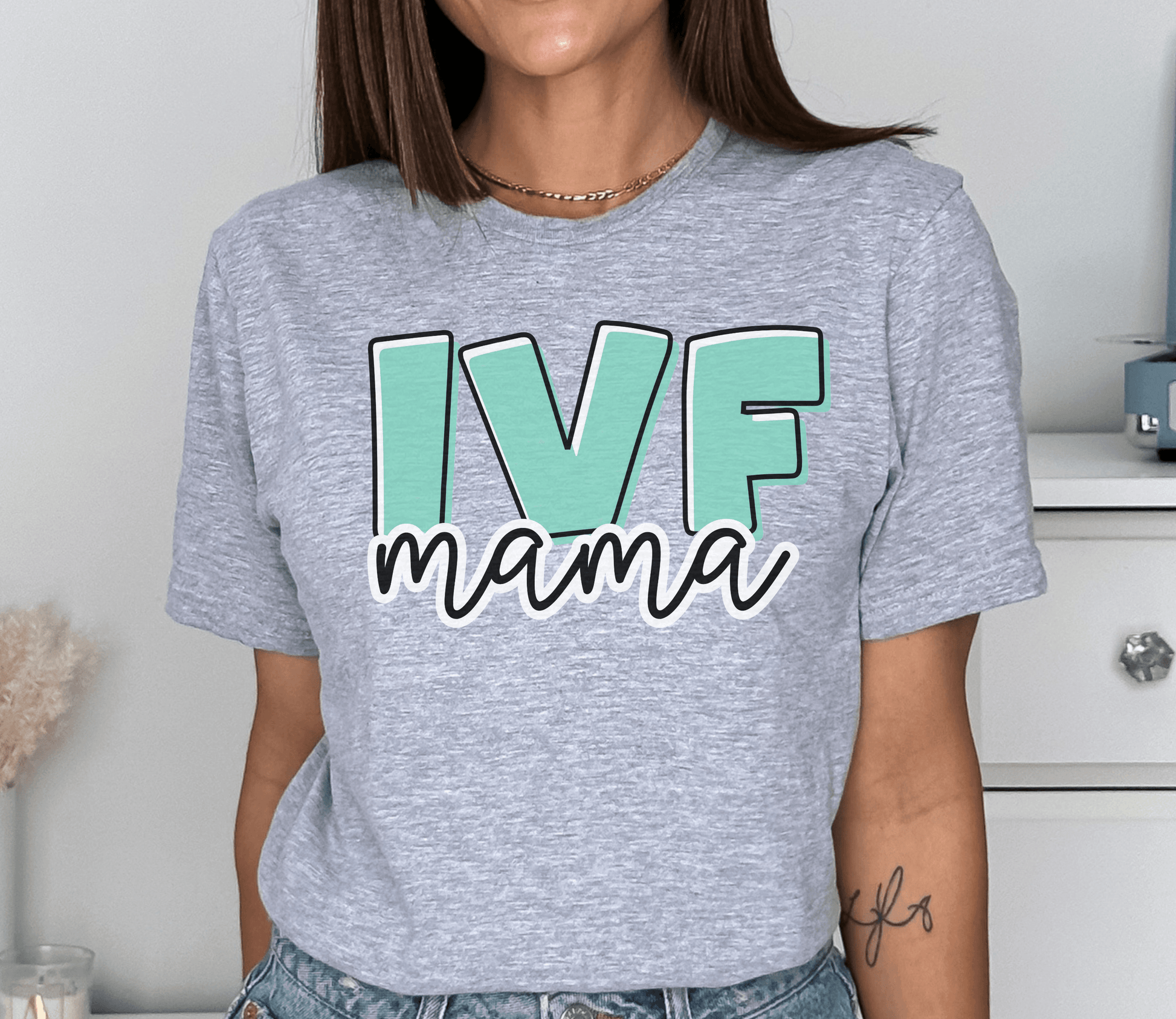 IVF Mama Tshirt - BentleyBlueCo