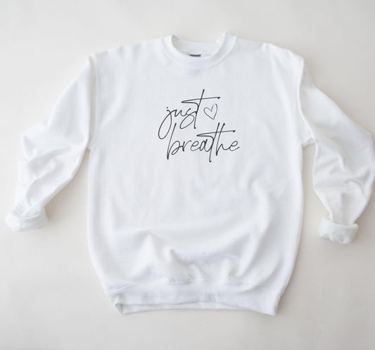 Just Breathe Sweatshirt - BentleyBlueCo