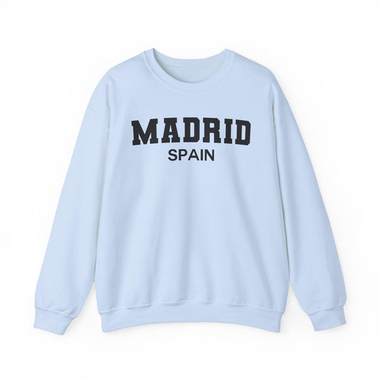 Madrid Spain Sweatshirt - BentleyBlueCo
