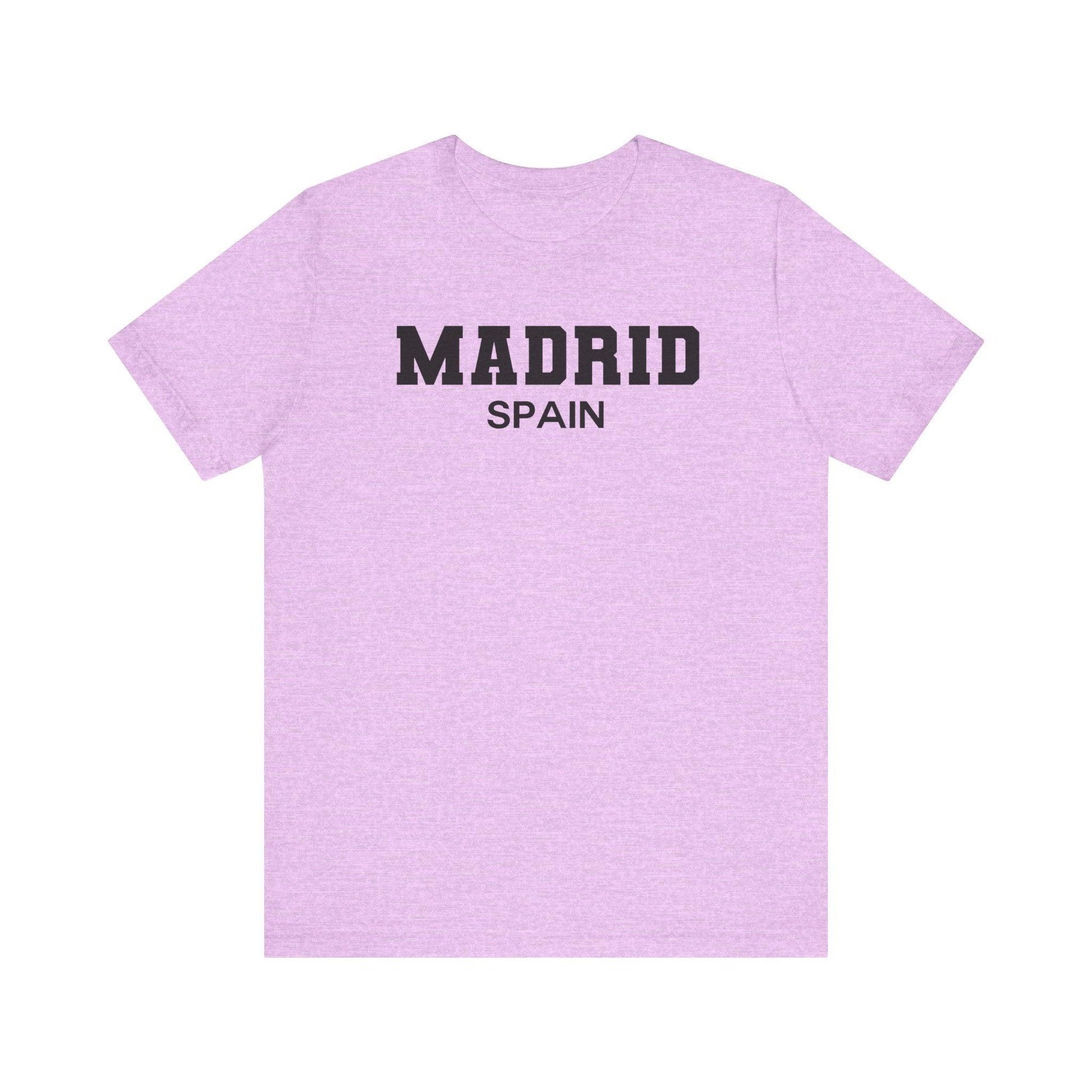 Madrid Spain T-shirt - BentleyBlueCo