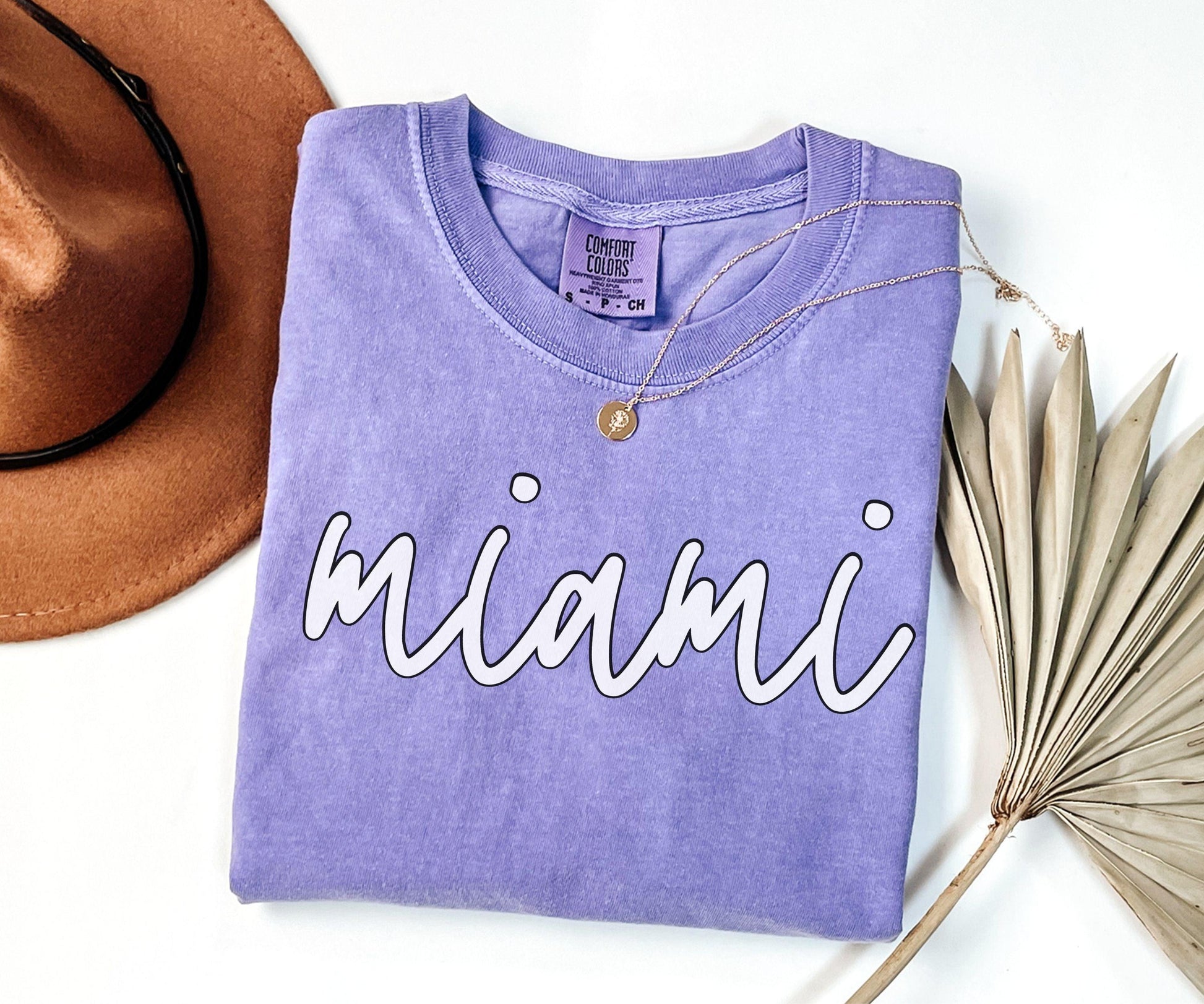 Miami Comfort Colors Shirt - BentleyBlueCo