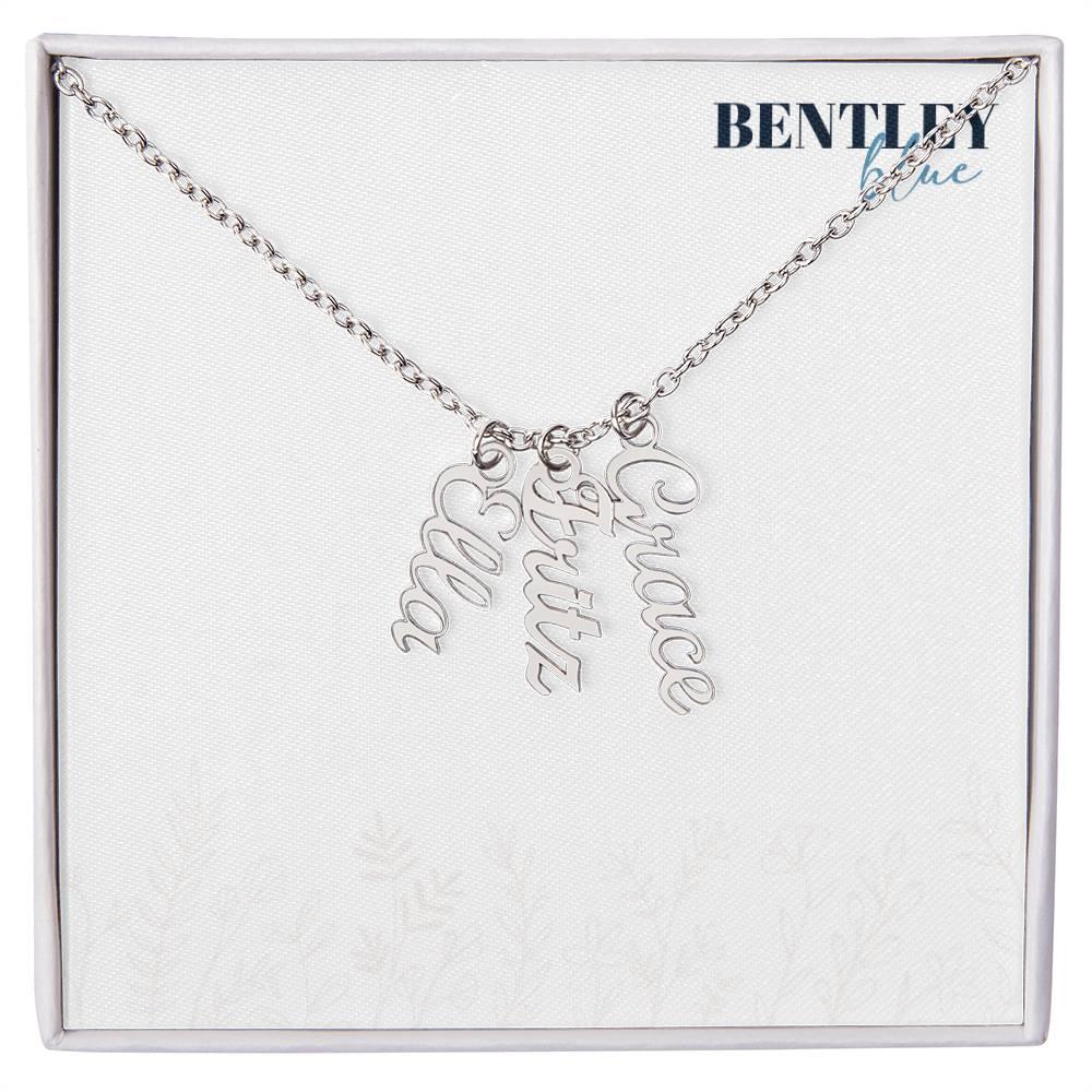 Multiple Name Personalized Necklace - BentleyBlueCo
