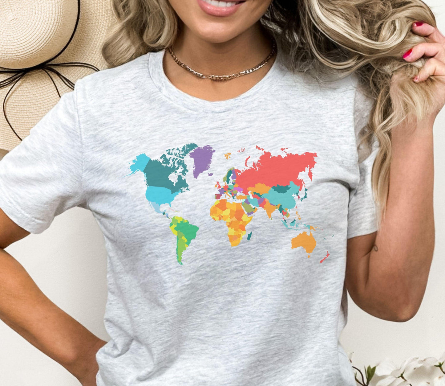 Color the World T-shirt - BentleyBlueCo