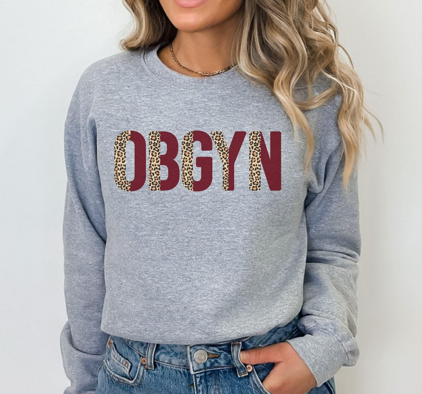 OBGYN Crewneck - BentleyBlueCo