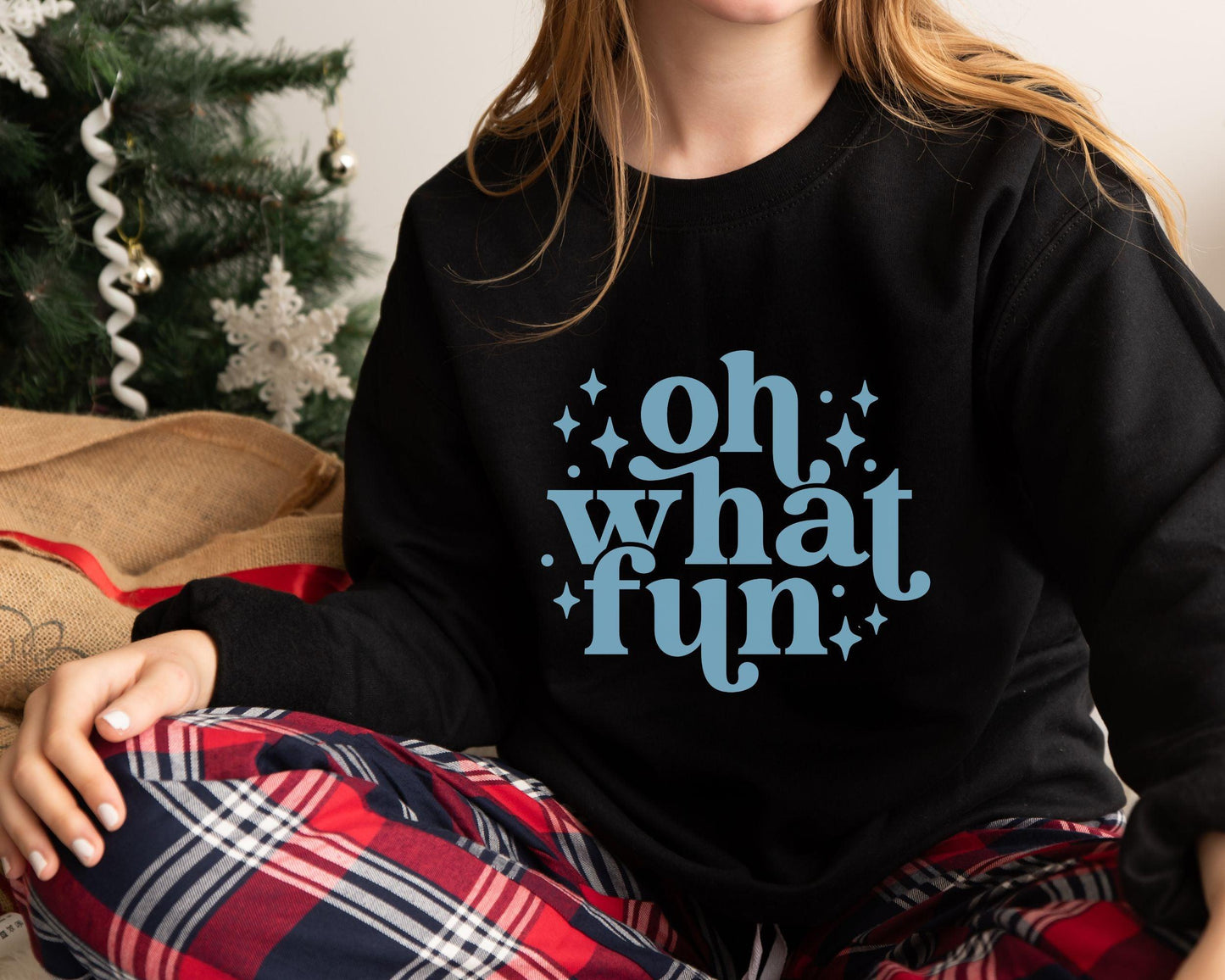 Oh What Fun Crewneck - BentleyBlueCo