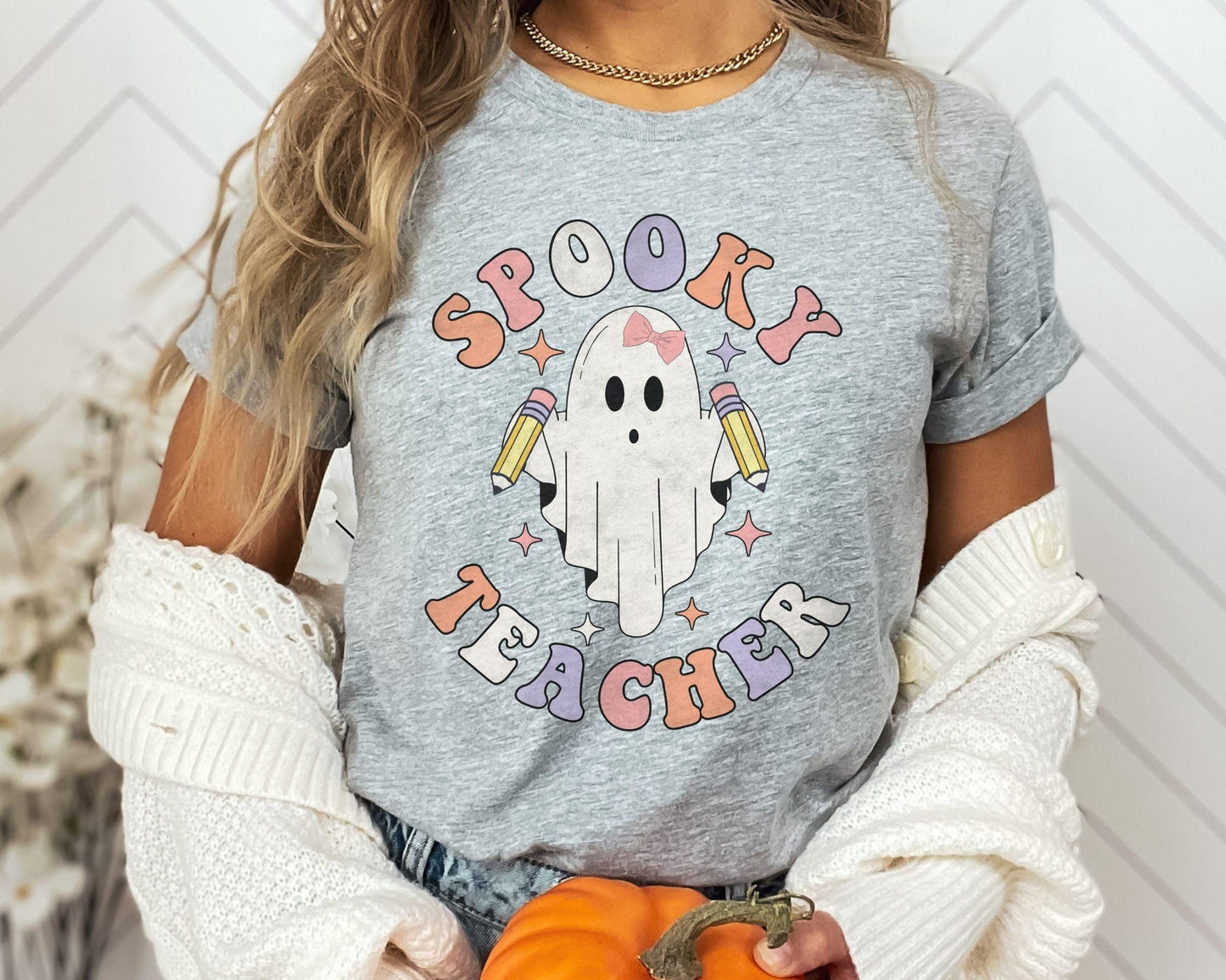 Get into the Halloween spirit with our bewitching Halloween sweatshirt, featuring spooky pumpkin and ghost designs that capture the essence of the season. Embrace the autumn vibes and celebrate the fall festivities in style with this must-have addition to your wardrobe. Perfect for Halloween enthusiasts, this sweatshirt will keep you cozy and fashionable all season long!