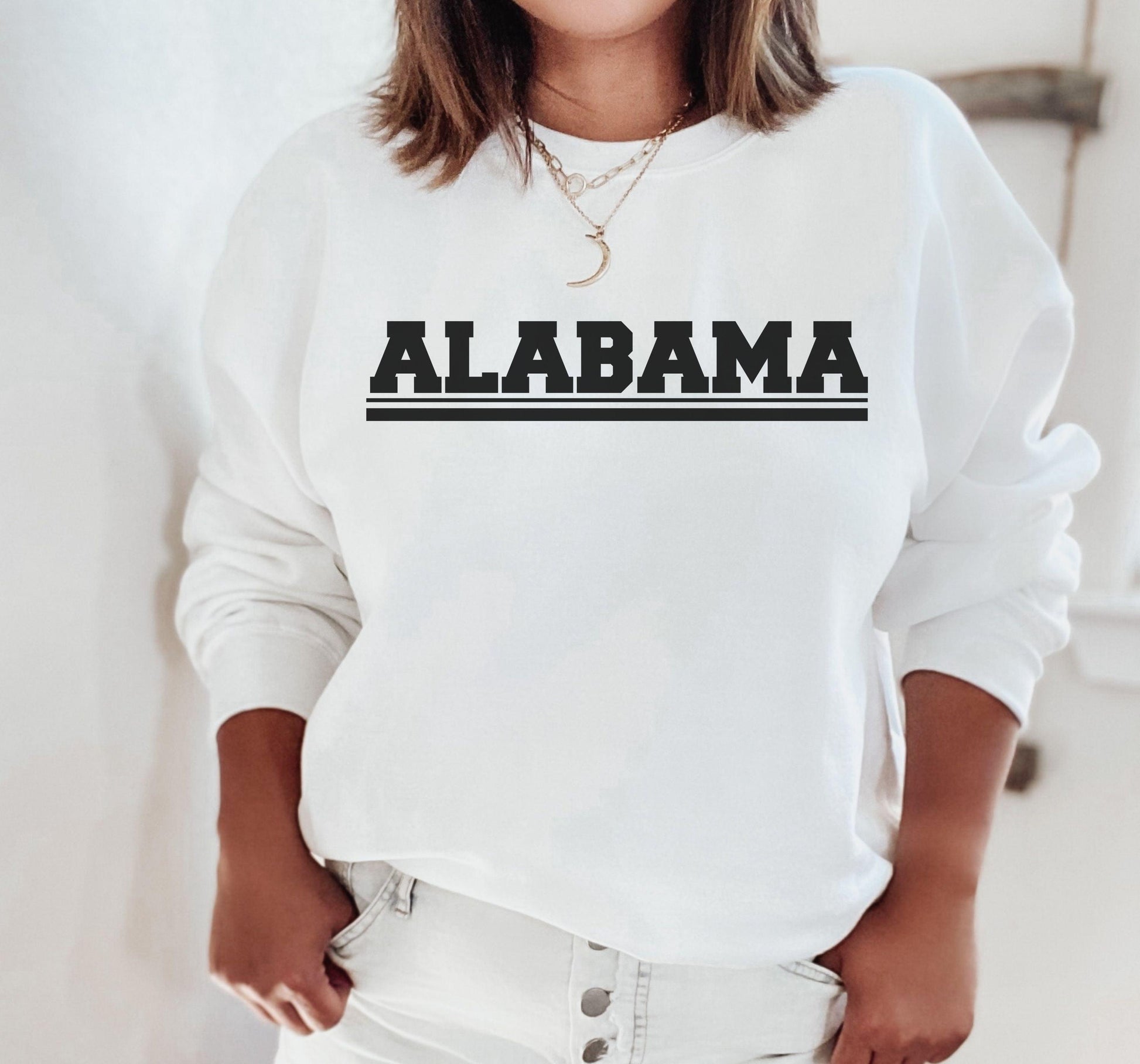 Home State Alabama Crewneck - BentleyBlueCo