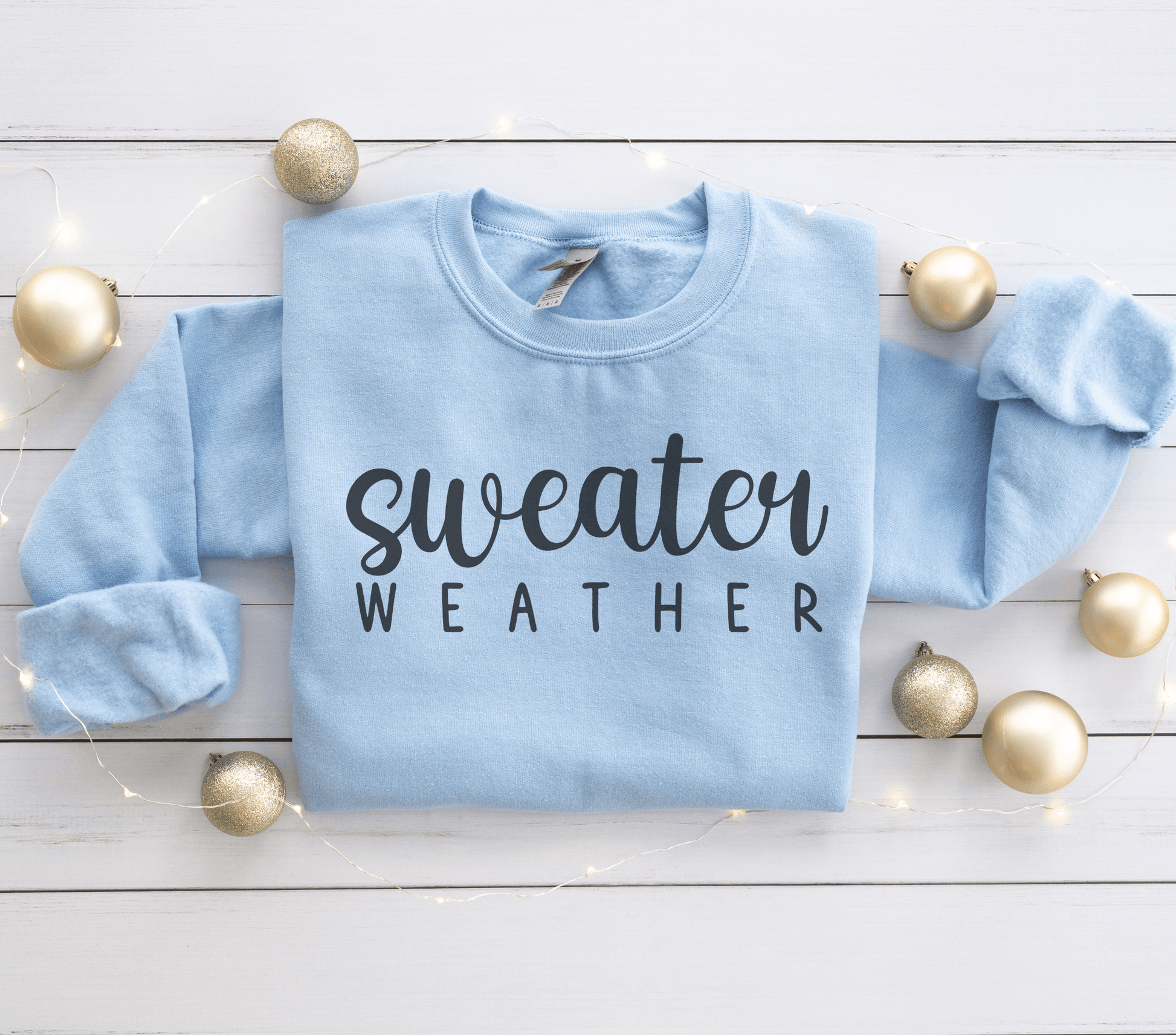 Sweater Weather Crewneck - BentleyBlueCo