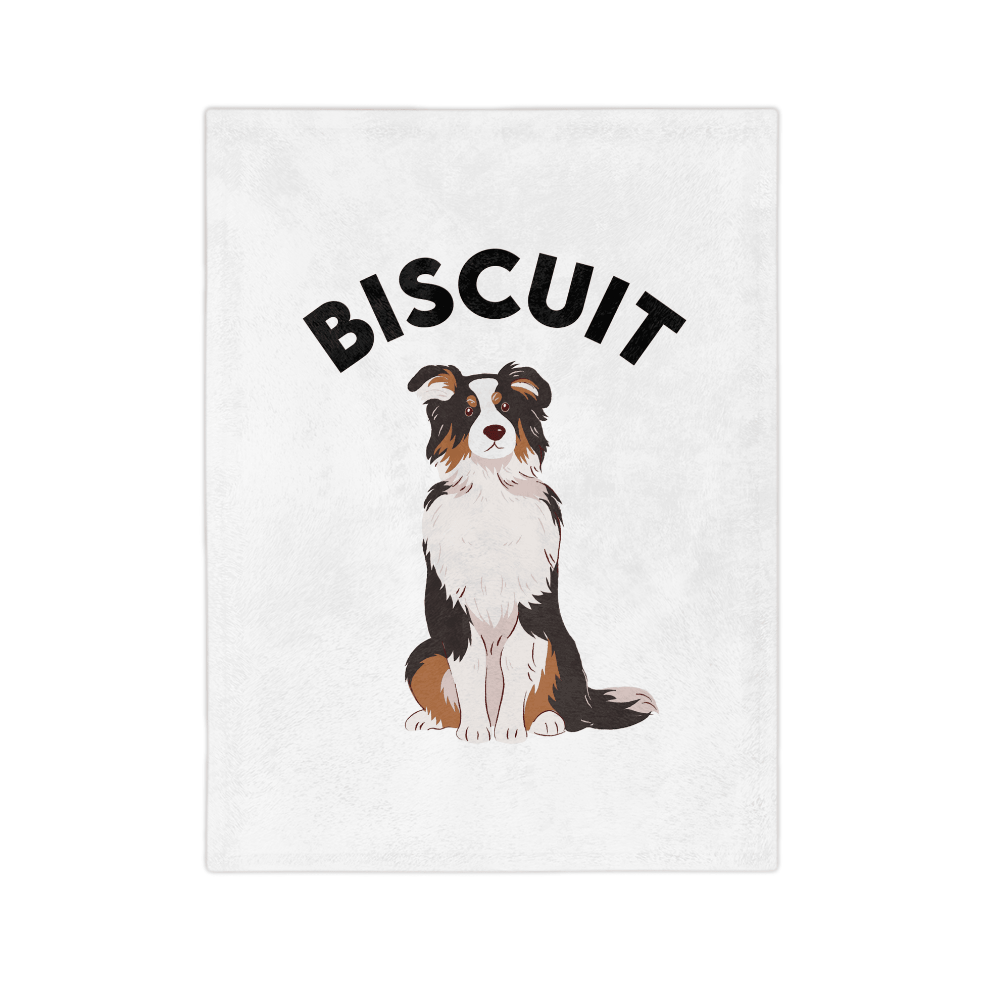 Dog Blanket - Custom Name - BentleyBlueCo