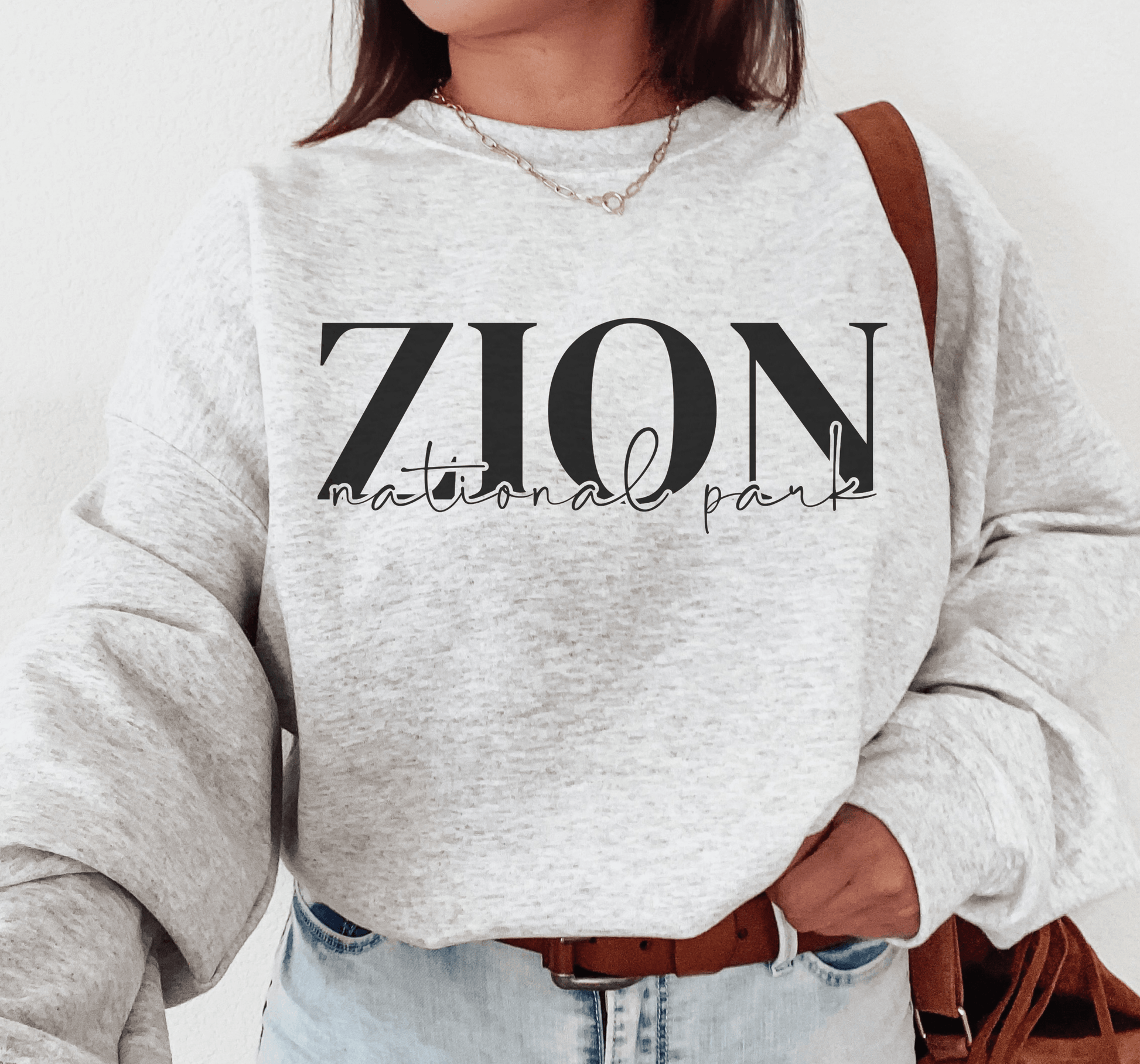 Zion National Park Sweatshirt - BentleyBlueCo