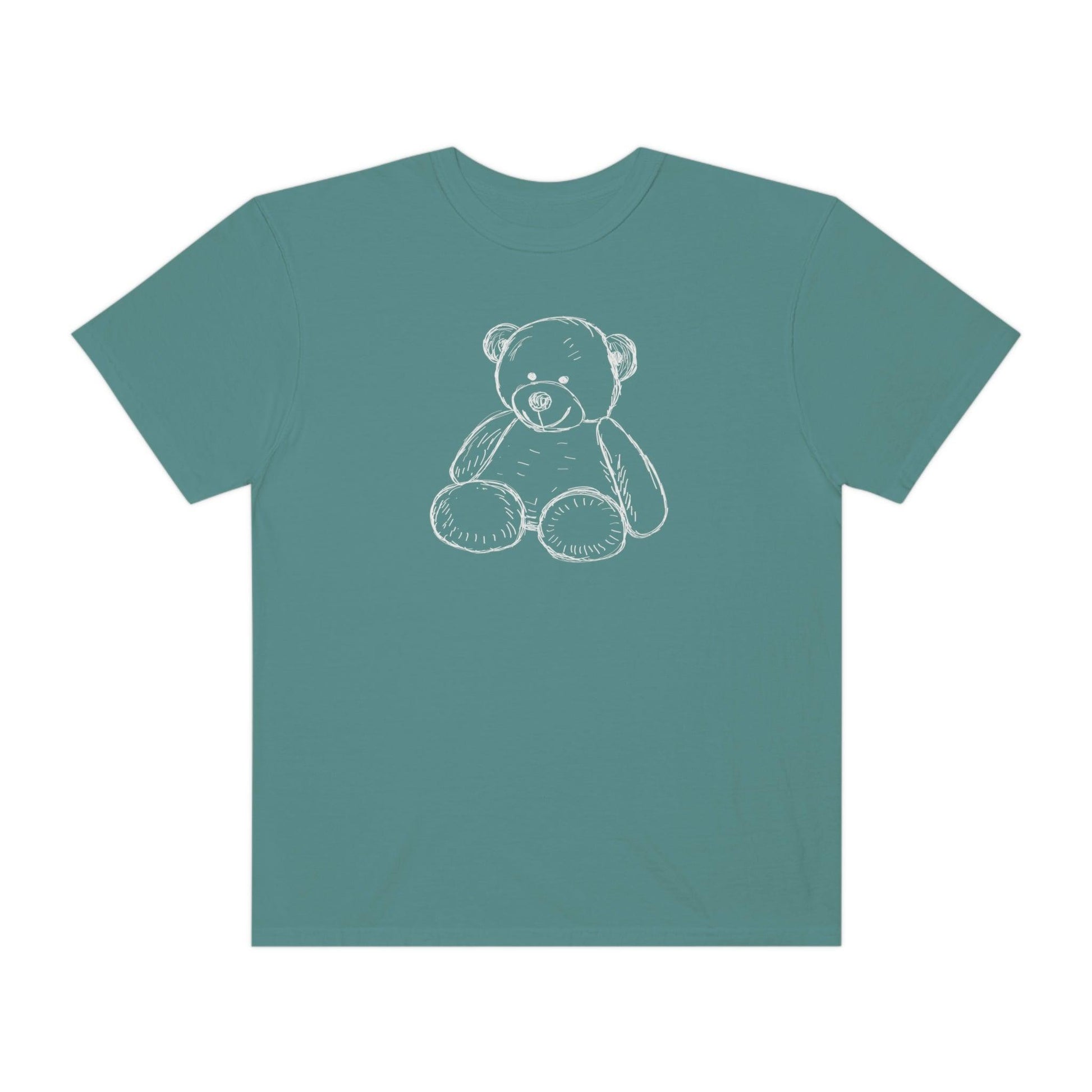 Teddy Bear Comfort Colors T-Shirt - BentleyBlueCo