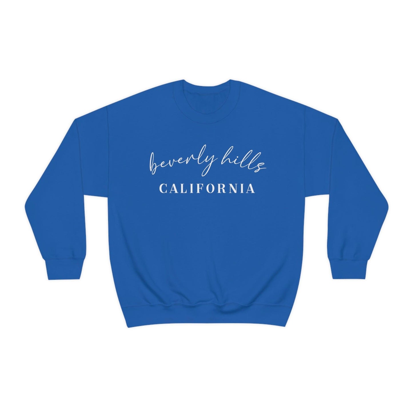 Beverly Hills California Sweatshirt - BentleyBlueCo