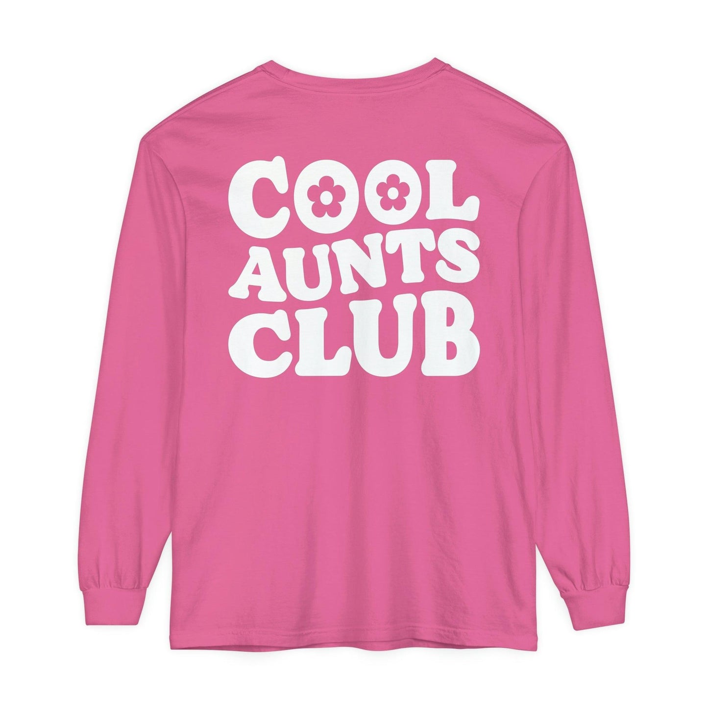Cool Aunts Club - Comfort Colors Long Sleeve Tee - BentleyBlueCo