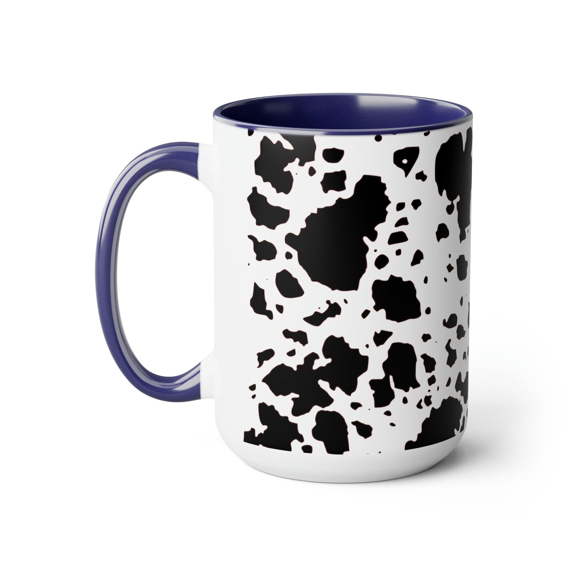 Cow Print Mug - BentleyBlueCo