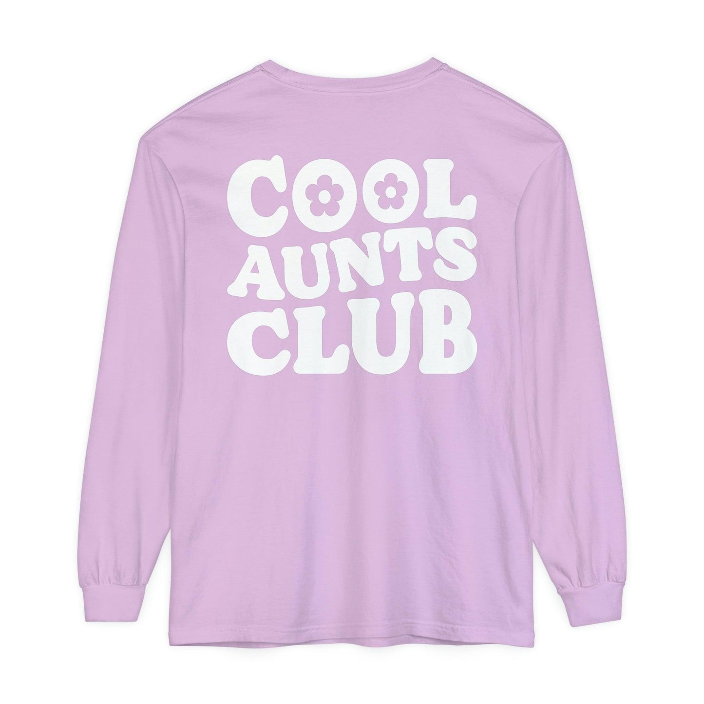 Cool Aunts Club - Comfort Colors Long Sleeve Tee - BentleyBlueCo