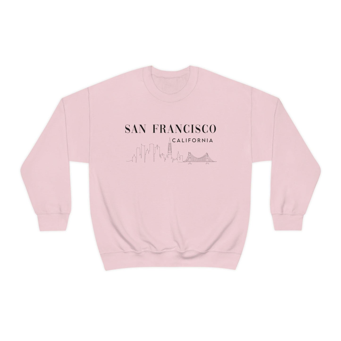 San Francisco California Sweatshirt - BentleyBlueCo