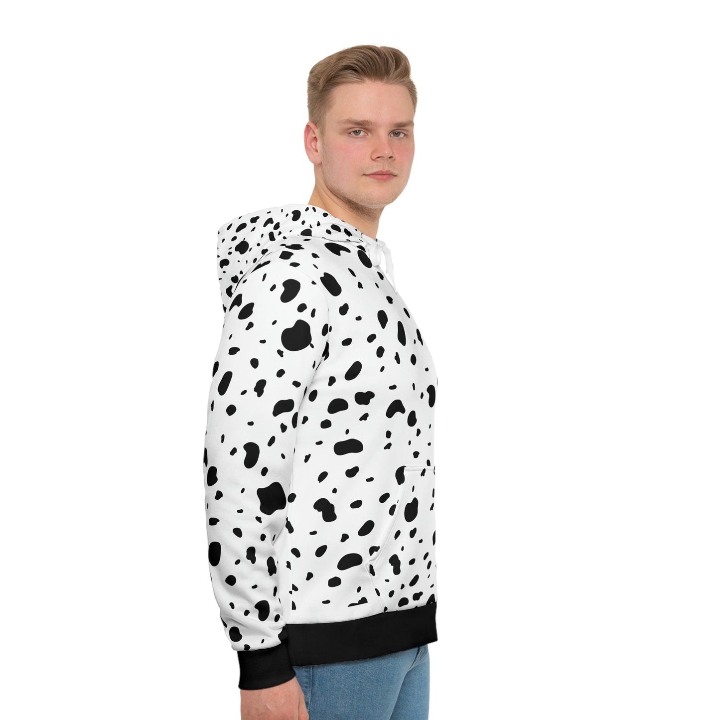 Dalmatian Print Hoodie - BentleyBlueCo