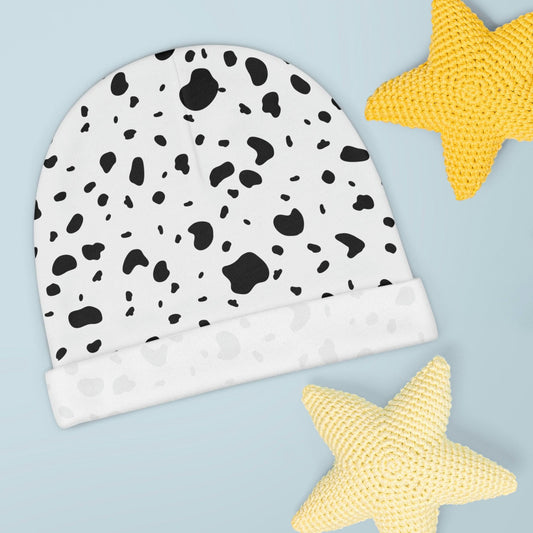Dalmatian Print Baby Hat - BentleyBlueCo